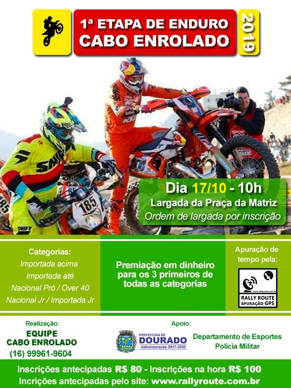 1° ETAPA DE ENDURO CABO ENROLADO