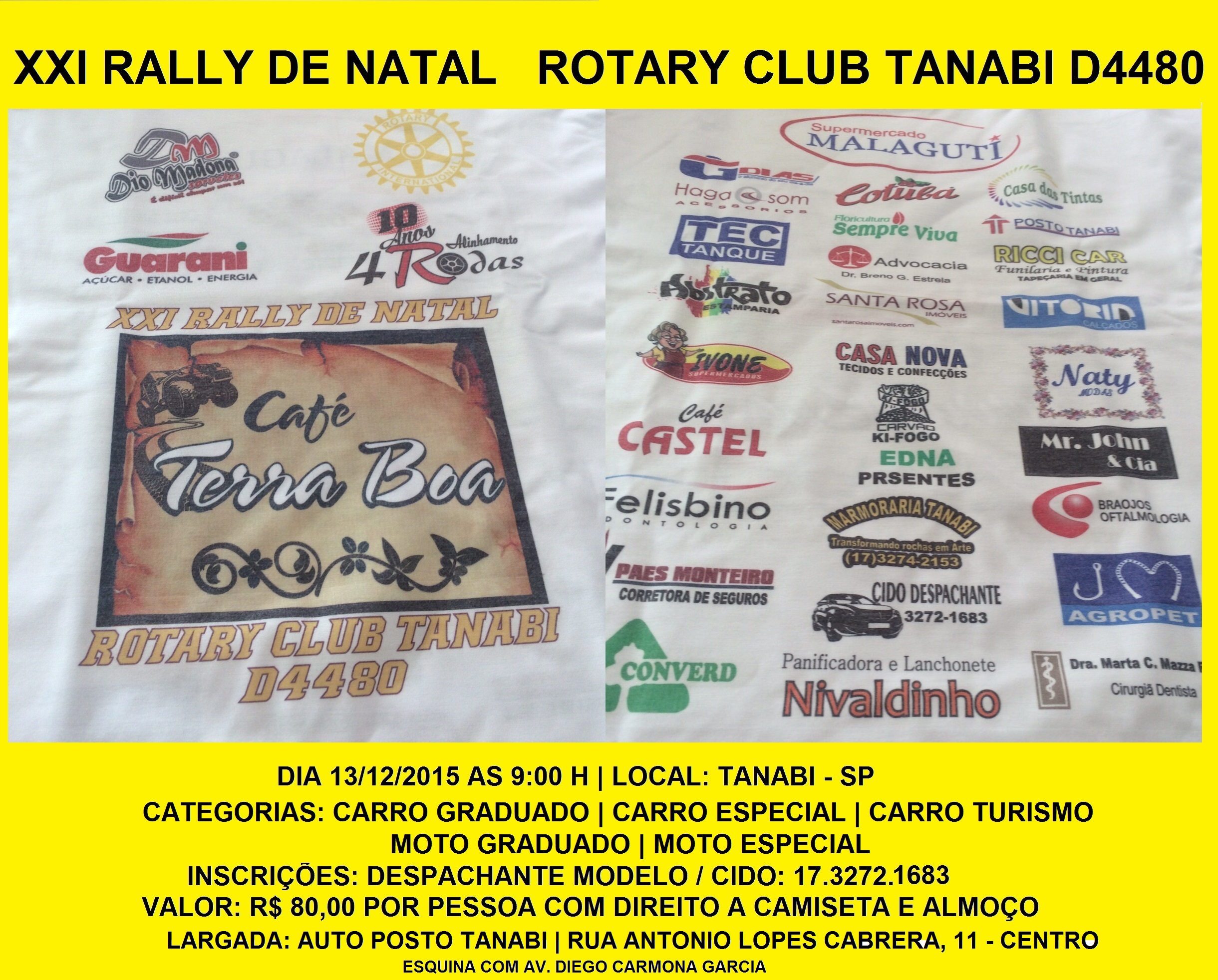 XXI RALLY DE NATAL DE TANABI