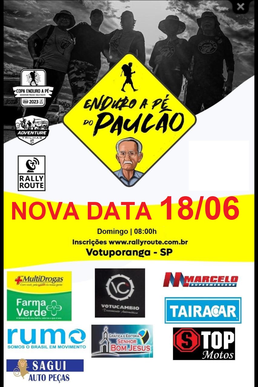 1° ENDURO A PÉ DO PAULÃO 2023