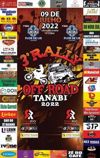3° RALLY OFFROAD TANABI