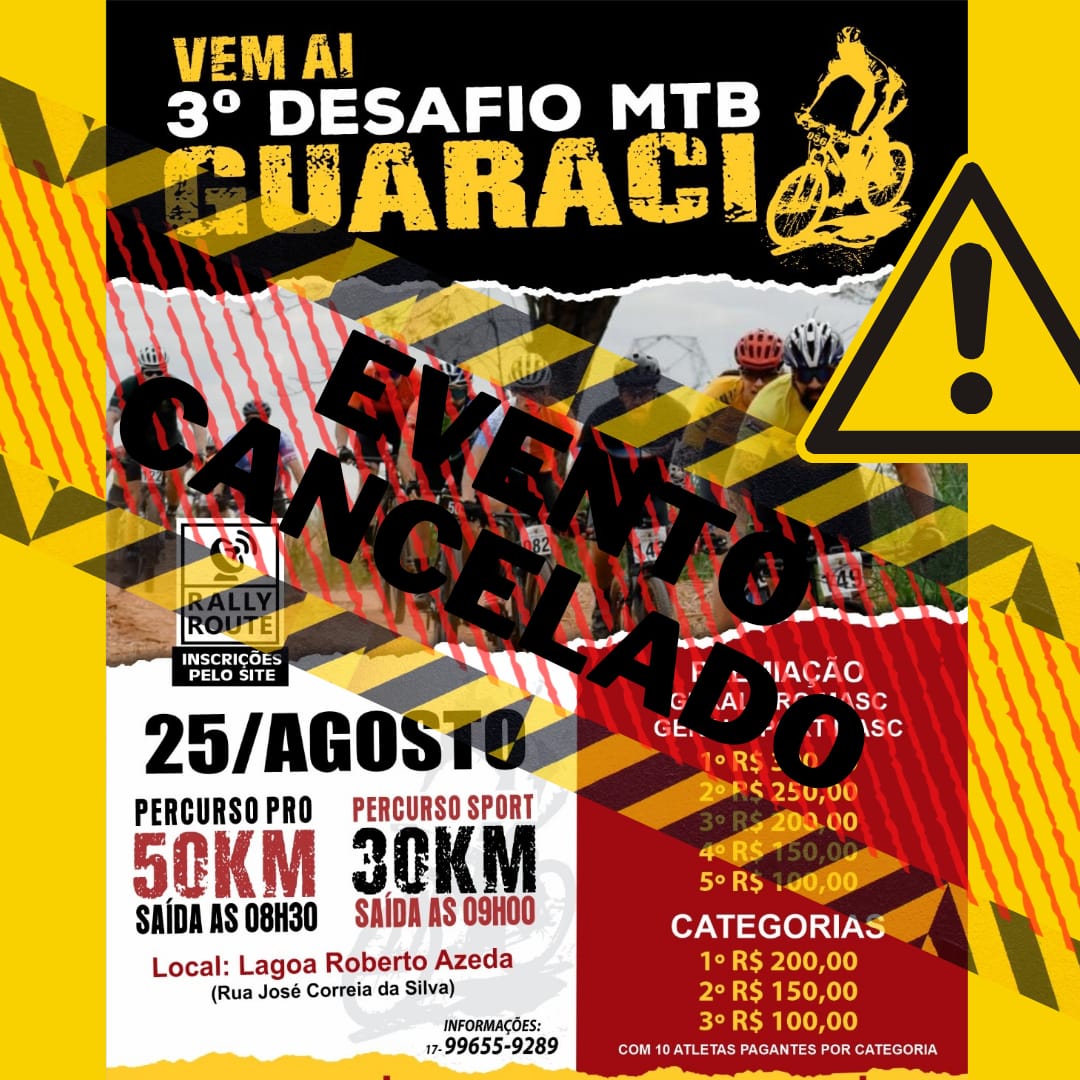 3° DESAFIO MTB GUARACI SP