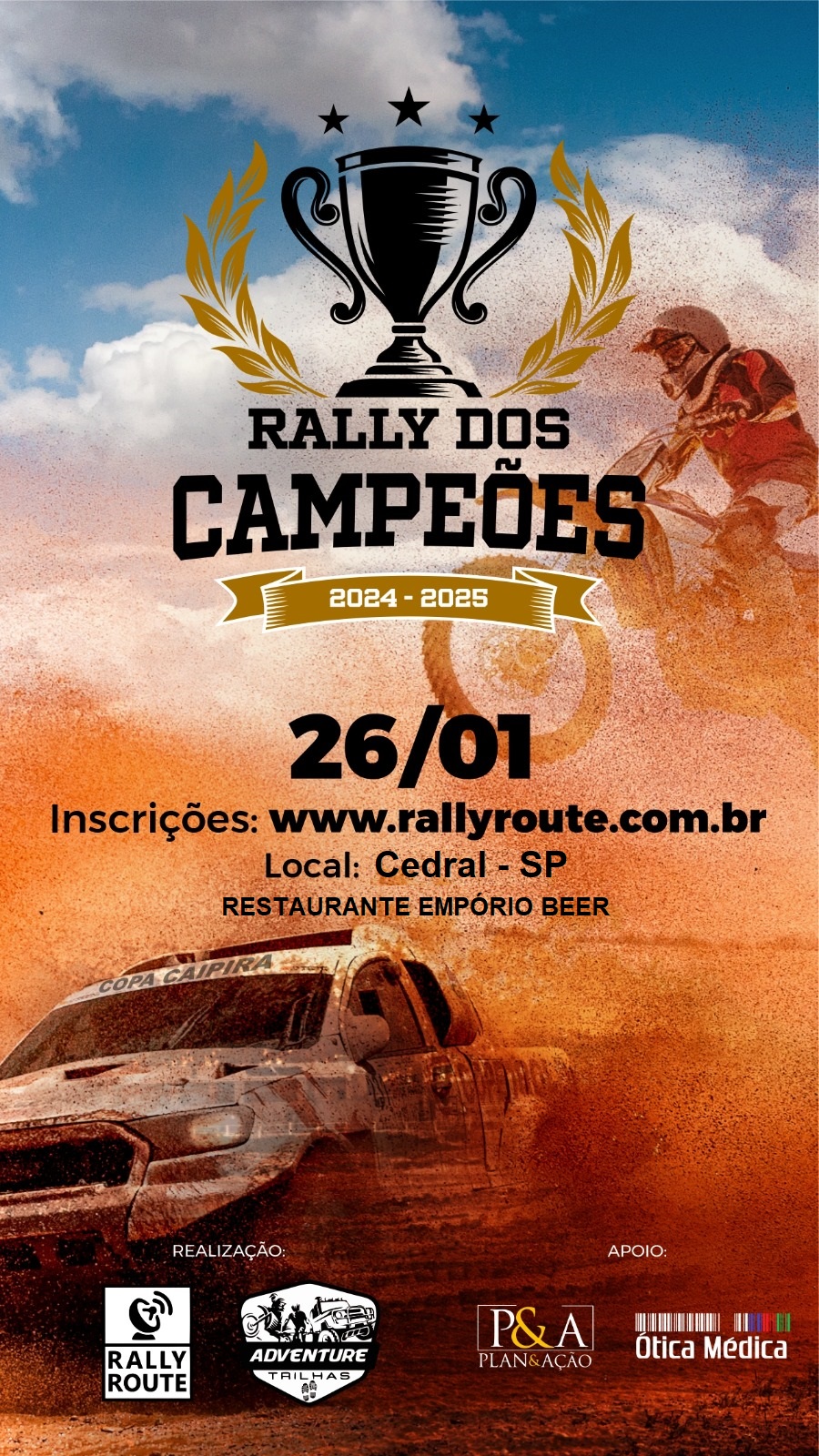 RALLY DOS CAMPEÕES
