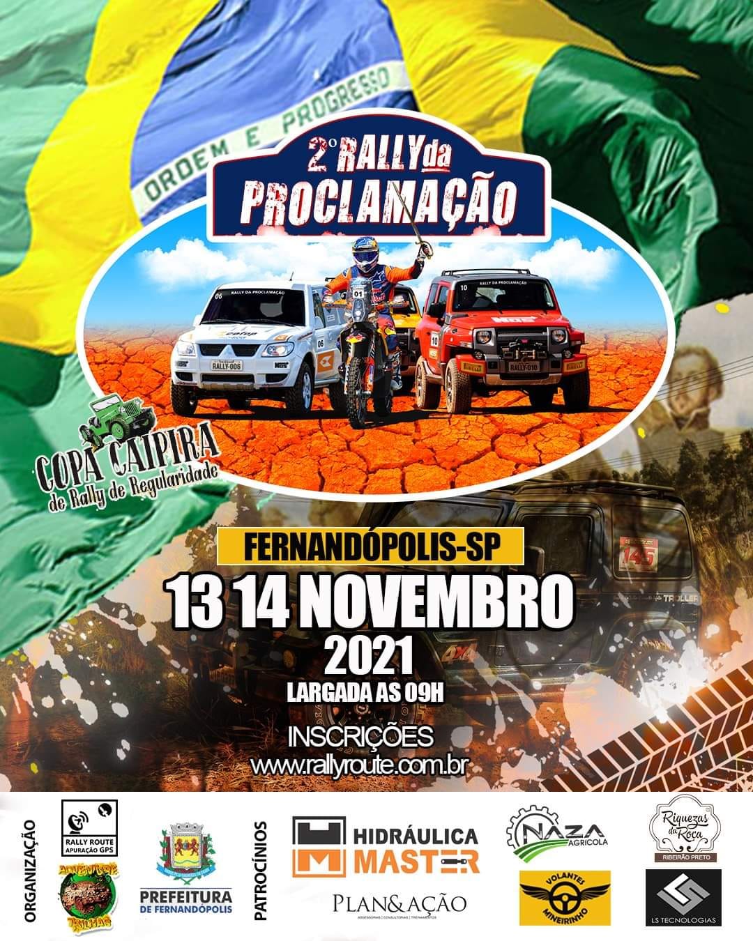 2° RALLY DA PROCLAMAÇÃO 2021